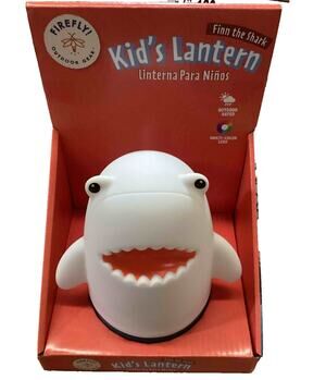 Kids Shark Lantern Night Light Firefly Outdoor Camping Light LED Battery